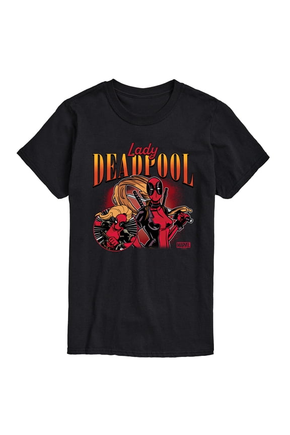 Deadpool - Lady Deadpool - Men's Short Sleeve Graphic T-Shirt
