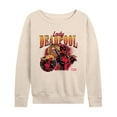 thumbnail image 1 of Marvel Deadpool - Lady Deadpool - Women's French Terry Pullover Sweatshirt, 1 of 5
