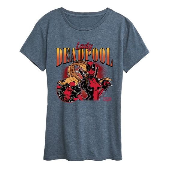 Marvel Deadpool - Lady Deadpool - Women's Short Sleeve Graphic T-Shirt