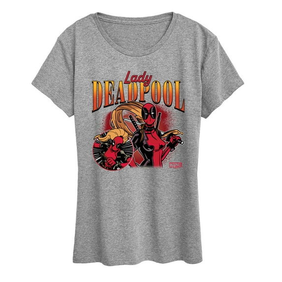 Marvel Deadpool - Lady Deadpool - Women's Short Sleeve Graphic T-Shirt