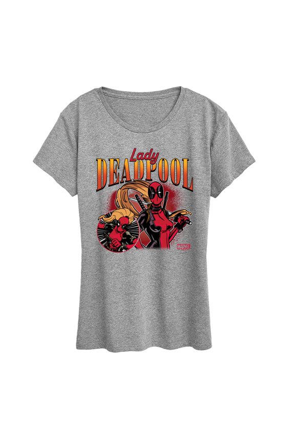 Deadpool - Lady Deadpool - Women's Short Sleeve Graphic T-Shirt