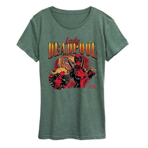 Marvel Deadpool - Lady Deadpool - Women's Short Sleeve Graphic T-Shirt