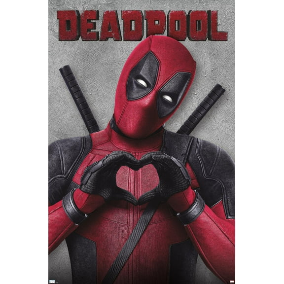 Marvel Deadpool Legacy - Heart Wall Poster, 22.375" x 34"