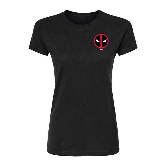Marvel - Deadpool Logo - Juniors Fitted Short Sleeve Graphic T-Shirt