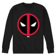 thumbnail image 1 of Marvel - Deadpool Logo - Men's Long Sleeve Crew Fleece Sweatshirt, 1 of 4