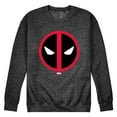 thumbnail image 1 of Marvel - Deadpool Logo - Men's Long Sleeve Crew Fleece Sweatshirt, 1 of 4