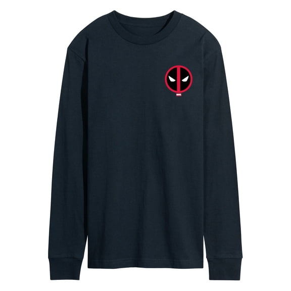 Marvel - Deadpool Logo - Men's Long Sleeve Graphic T-Shirt