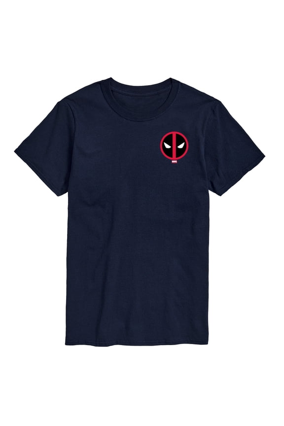 - Deadpool Logo - Men's Short Sleeve Graphic T-Shirt