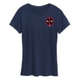 thumbnail image 1 of Marvel - Deadpool Logo - Women's Short Sleeve Graphic T-Shirt, 1 of 4