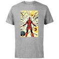 thumbnail image 1 of Marvel Deadpool Marvel Universe vs. Deadpool Comic Cover Art - Short Sleeve Cotton T-Shirt for Adults - Customized-Athletic Heather, 1 of 5