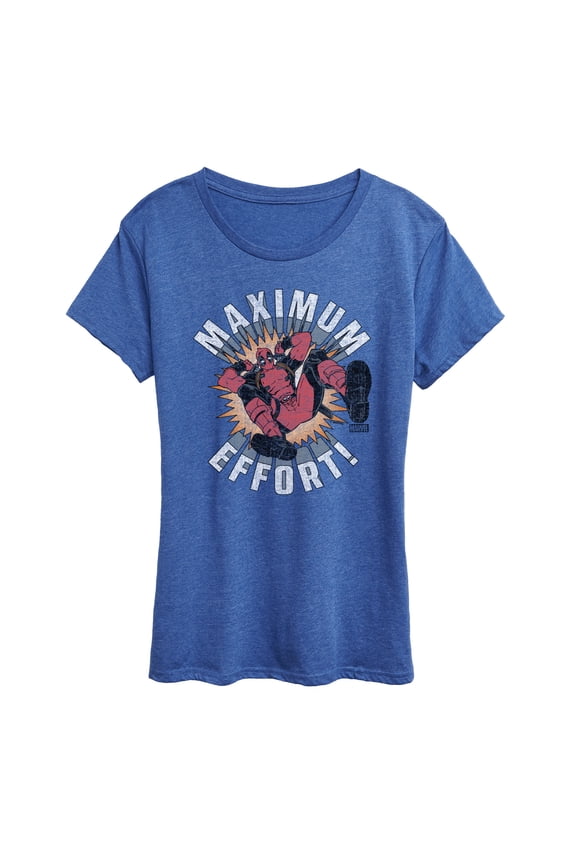 Deadpool - Maximum Effort - Women's Short Sleeve Graphic T-Shirt