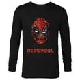 thumbnail image 1 of Marvel Deadpool Melting - Long Sleeve T-Shirt for Men - Customized-Black, 1 of 5