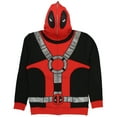 thumbnail image 1 of Marvel Deadpool Men's Suit Up Full Mask Hoodie (X-Large), 1 of 3
