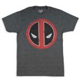 thumbnail image 1 of Marvel Deadpool Mens' Distressed Logo T-Shirt (Medium), 1 of 4