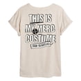 thumbnail image 1 of Marvel - Deadpool Merc Costume - Women's Oversized Graphic T-Shirt, 1 of 4