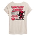 thumbnail image 1 of Marvel - Deadpool Merc With A Mouth - Women's Oversized Graphic T-Shirt, 1 of 4
