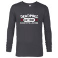 thumbnail image 1 of Marvel Deadpool Merc with a Mouth Est 1991 - Long Sleeve T-Shirt for Men - Customized-Charcoal Heather, 1 of 5