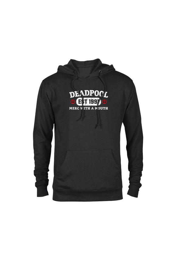 Deadpool Merc with a Mouth Est 1991 - Pullover Hoodie for Adults - Customized-Black