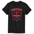 thumbnail image 1 of Marvel - Deadpool Mercenary Service - Men's Short Sleeve Graphic T-Shirt, 1 of 4