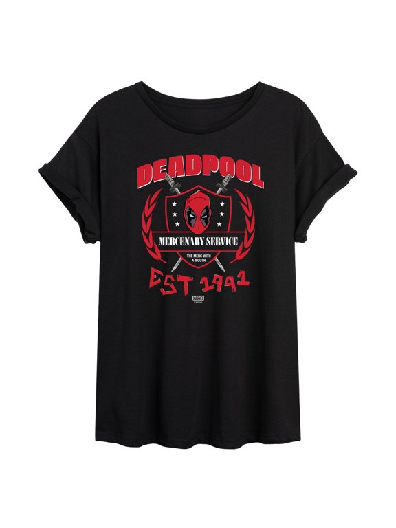 - Deadpool Mercenary Service Women's Relaxed Fit T-Shirt
