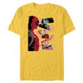 thumbnail image 1 of Marvel Deadpool Mercs Domino Hit Monkey Negasonic Cover Art - Short Sleeve Blended T-Shirt for Adults - Customized-Yellow, 1 of 5