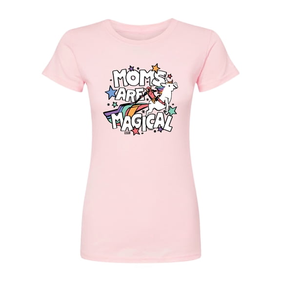 Marvel Deadpool - Moms Are Magical - Juniors Fitted Graphic T-Shirt