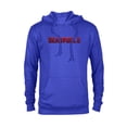 thumbnail image 1 of Marvel Deadpool Movie Logo - Pullover Hoodie for Adults - Customized-Royal, 1 of 5