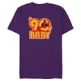 thumbnail image 1 of Marvel Deadpool Nerdy Thirty 90s Baby - Short Sleeve Blended T-Shirt for Adults - Customized-Purple, 1 of 5
