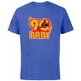 thumbnail image 1 of Marvel Deadpool Nerdy Thirty 90s Baby - Short Sleeve Cotton T-Shirt for Adults - Customized-Royal Heather, 1 of 5
