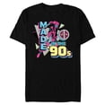 thumbnail image 1 of Marvel Deadpool Nerdy Thirty Made in the 90s Throwback - Short Sleeve Blended T-Shirt for Adults - Customized-Black, 1 of 5