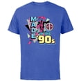 thumbnail image 1 of Marvel Deadpool Nerdy Thirty Made in the 90s Throwback - Short Sleeve Cotton T-Shirt for Adults - Customized-Royal Heather, 1 of 5