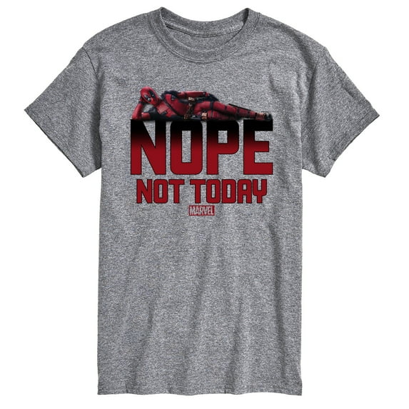 Marvel Deadpool - Nope Not Today - Men's Short Sleeve Graphic T-Shirt