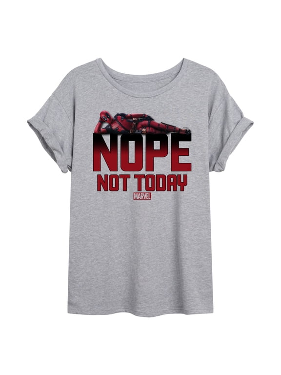 - Deadpool Nope Not Today Women's Relaxed Fit T-Shirt