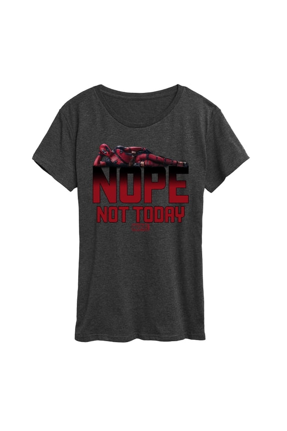 Deadpool - Nope Not Today - Women's Short Sleeve Graphic T-Shirt