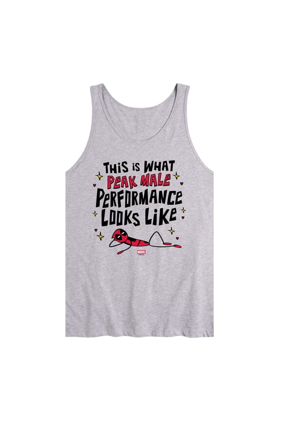 - Peak Male Performance - Men's Sleeveless Graphic Tank