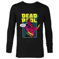 thumbnail image 1 of Marvel Deadpool Please Call me the Merc with the Mouth - Long Sleeve T-Shirt for Men - Customized-Black, 1 of 5