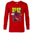 thumbnail image 1 of Marvel Deadpool Please Call me the Merc with the Mouth - Long Sleeve T-Shirt for Men - Customized-New Red, 1 of 5