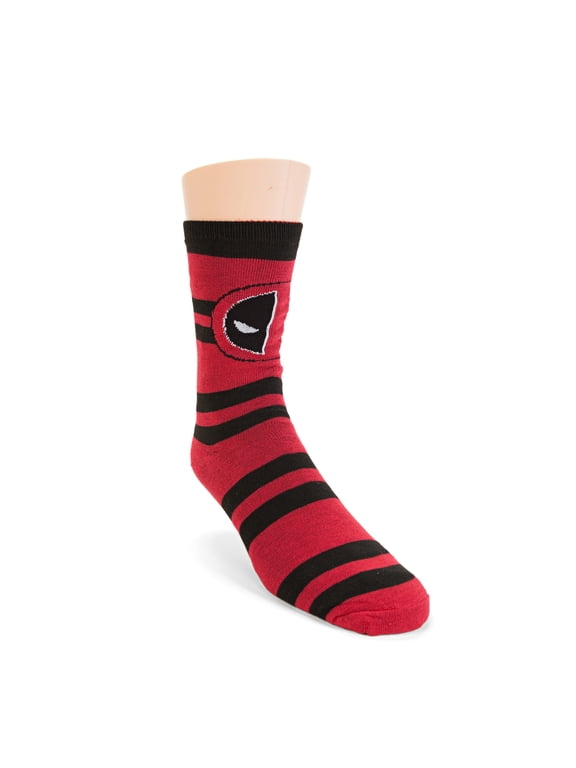 Marvel Deadpool Reversible Crew Socks