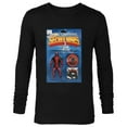 thumbnail image 1 of Marvel Deadpool Secret Secret Wars Action Figure Cover Art - Long Sleeve T-Shirt for Men - Customized-Black, 1 of 5