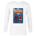 thumbnail image 1 of Marvel Deadpool Secret Secret Wars Action Figure Cover Art - Long Sleeve T-Shirt for Men - Customized-White, 1 of 5