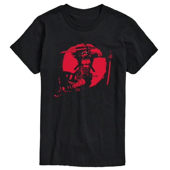 Marvel - Deadpool Silhouette - Men's Short Sleeve Graphic T-Shirt