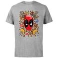thumbnail image 1 of Marvel Deadpool Snacks and Bullets - Short Sleeve Cotton T-Shirt for Adults - Customized-Athletic Heather, 1 of 5