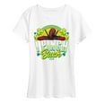 thumbnail image 1 of Marvel Deadpool - St. Patrick's Day I Pinch Back - Women's Short Sleeve Graphic T-Shirt, 1 of 5