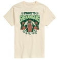 thumbnail image 1 of Marvel Deadpool - St. Patrick's Day Prone To Shenanigans - Men's Short Sleeve Graphic T-Shirt, 1 of 5