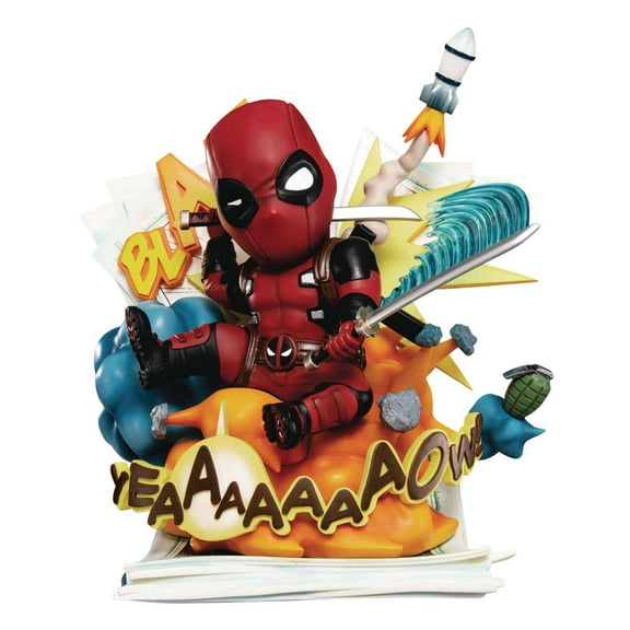 Beast Kingdom Marvel Deadpool Cut Off The Fourth Wall EA-039 Egg Attack Statue