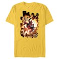 thumbnail image 1 of Marvel Deadpool Super Hero Comic Art ‘Splodey Battle - Short Sleeve Blended T-Shirt for Adults - Customized-Yellow, 1 of 5