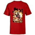 thumbnail image 1 of Marvel Deadpool Super Hero Comic Art ‘Splodey Battle - Short Sleeve T-Shirt for Kids - Customized-Red, 1 of 5