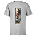 thumbnail image 1 of Marvel Deadpool Super Hero Comic Cover Corner Box Retro - Short Sleeve T-Shirt for Kids - Customized-Athletic Heather, 1 of 5