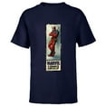 thumbnail image 1 of Marvel Deadpool Super Hero Comic Cover Corner Box Retro - Short Sleeve T-Shirt for Kids - Customized-Navy, 1 of 5