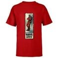 thumbnail image 1 of Marvel Deadpool Super Hero Comic Cover Corner Box Retro - Short Sleeve T-Shirt for Kids - Customized-Red, 1 of 5